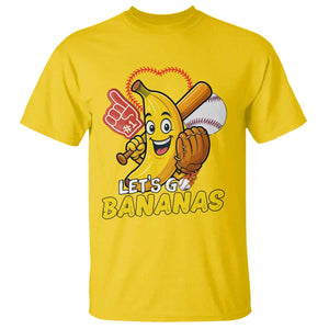 Funny Baseball T Shirt Lets Go Bananas Fruit Sports Lover Gift TS12 Daisy Print Your Wear