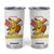 Funny Baseball Tumbler Cup Lets Go Bananas Fruit Sports Lover Gift TS12 White Print Your Wear