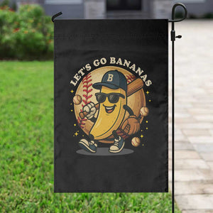Funny Banana Baseball Garden Flag Sports Humor Banana Baseball TS12 Print Your Wear