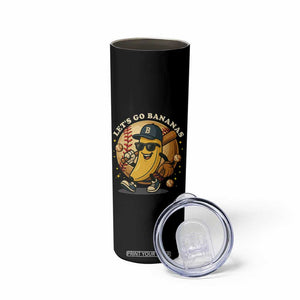 Funny Banana Baseball Skinny Tumbler Sports Humor Banana Baseball TS12 Print Your Wear
