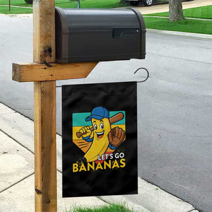 Lets Go Bananas Garden Flag Funny Banana Baseball Fruit Sports Gift TS12 Print Your Wear