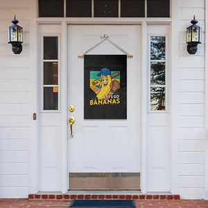 Lets Go Bananas Garden Flag Funny Banana Baseball Fruit Sports Gift TS12 Print Your Wear