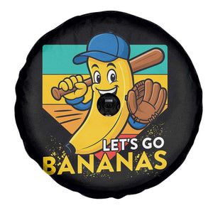Lets Go Bananas Spare Tire Cover Funny Banana Baseball Fruit Sports Gift TS12 Print Your Wear