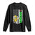 Banana Playing Baseball Lover Long Sleeve Shirt Retro American Flag TS12 Black Print Your Wear