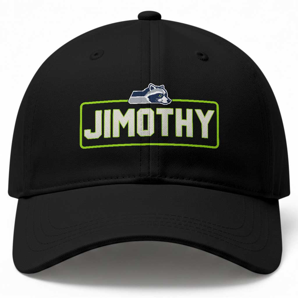 Funny Seattle Jimothy The Raccoon Baseball Cap Football Parody Viral Trash Panda Feral Meme TS12 Print Your Wear