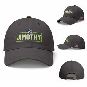 Funny Seattle Jimothy The Raccoon Baseball Cap Football Parody Viral Trash Panda Feral Meme