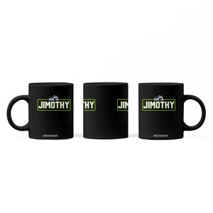 Funny Seattle Jimothy The Raccoon Coffee Mug Football Parody Viral Trash Panda Feral Meme