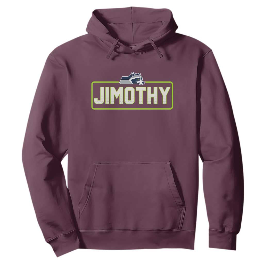 Funny Seattle Jimothy The Raccoon Hoodie Football Parody Viral Trash Panda Feral Meme