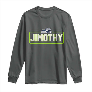 Funny Seattle Jimothy The Raccoon Long Sleeve Shirt Football Parody Viral Trash Panda Feral Meme