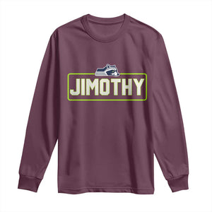 Funny Seattle Jimothy The Raccoon Long Sleeve Shirt Football Parody Viral Trash Panda Feral Meme