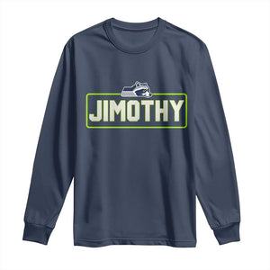 Funny Seattle Jimothy The Raccoon Long Sleeve Shirt Football Parody Viral Trash Panda Feral Meme