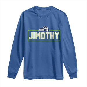Funny Seattle Jimothy The Raccoon Long Sleeve Shirt Football Parody Viral Trash Panda Feral Meme
