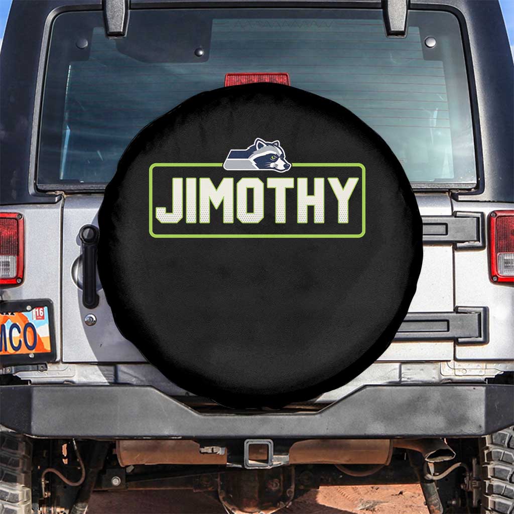 Funny Seattle Jimothy The Raccoon Spare Tire Cover Football Parody Viral Trash Panda Feral Meme TS12 No hole Black Print Your Wear