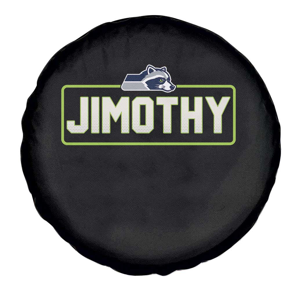 Funny Seattle Jimothy The Raccoon Spare Tire Cover Football Parody Viral Trash Panda Feral Meme