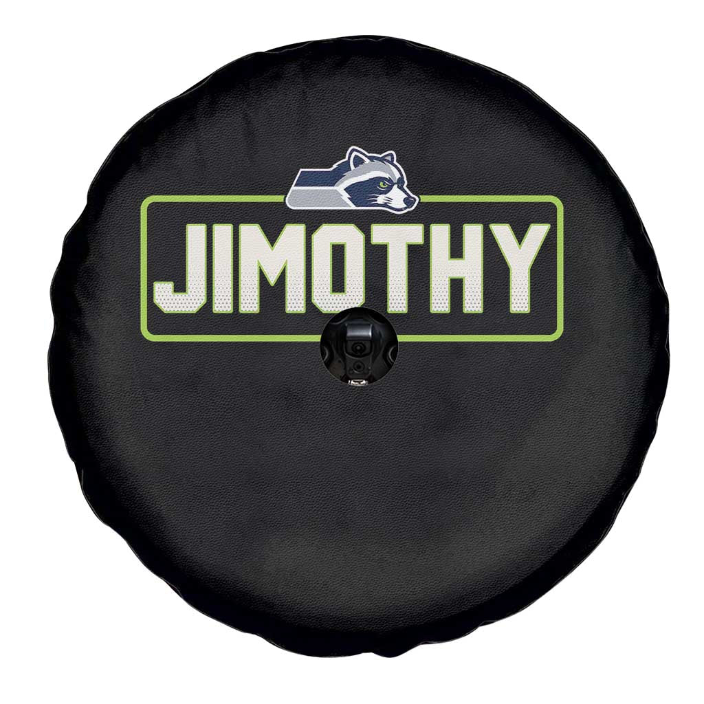 Funny Seattle Jimothy The Raccoon Spare Tire Cover Football Parody Viral Trash Panda Feral Meme