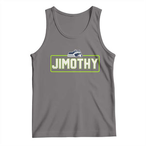 Funny Seattle Jimothy The Raccoon Tank Top Football Parody Viral Trash Panda Feral Meme