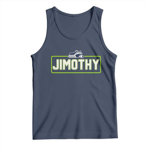 Funny Seattle Jimothy The Raccoon Tank Top Football Parody Viral Trash Panda Feral Meme