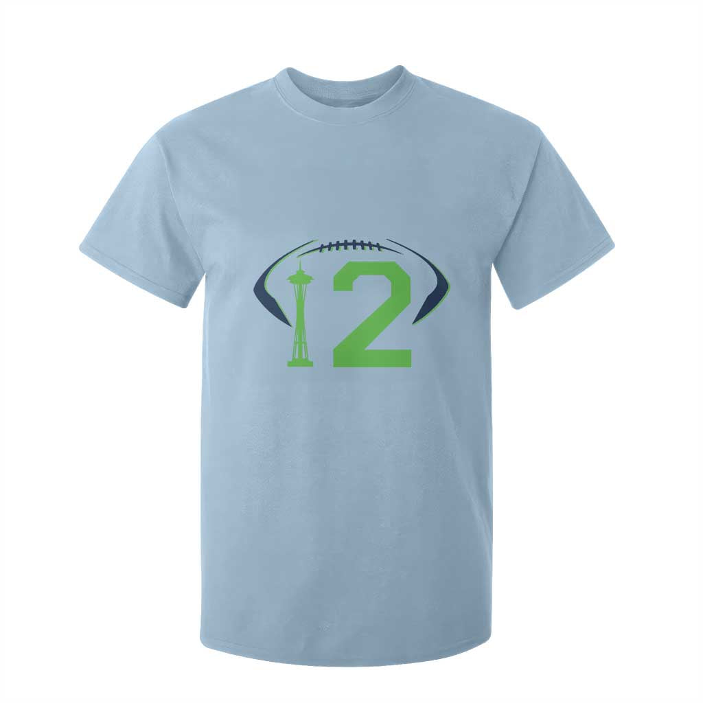 Space Needle Emerald City Number 12 T Shirt For Kid Sports Fan Pride