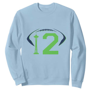Space Needle Emerald City Number 12 Sweatshirt Sports Fan Pride