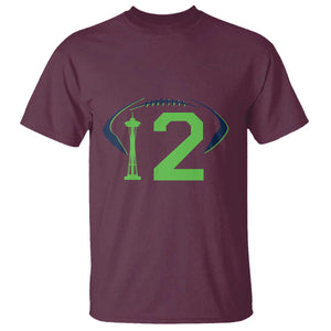 Space Needle Emerald City Number 12 T Shirt Sports Fan Pride