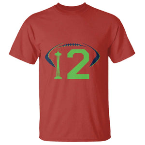 Space Needle Emerald City Number 12 T Shirt Sports Fan Pride