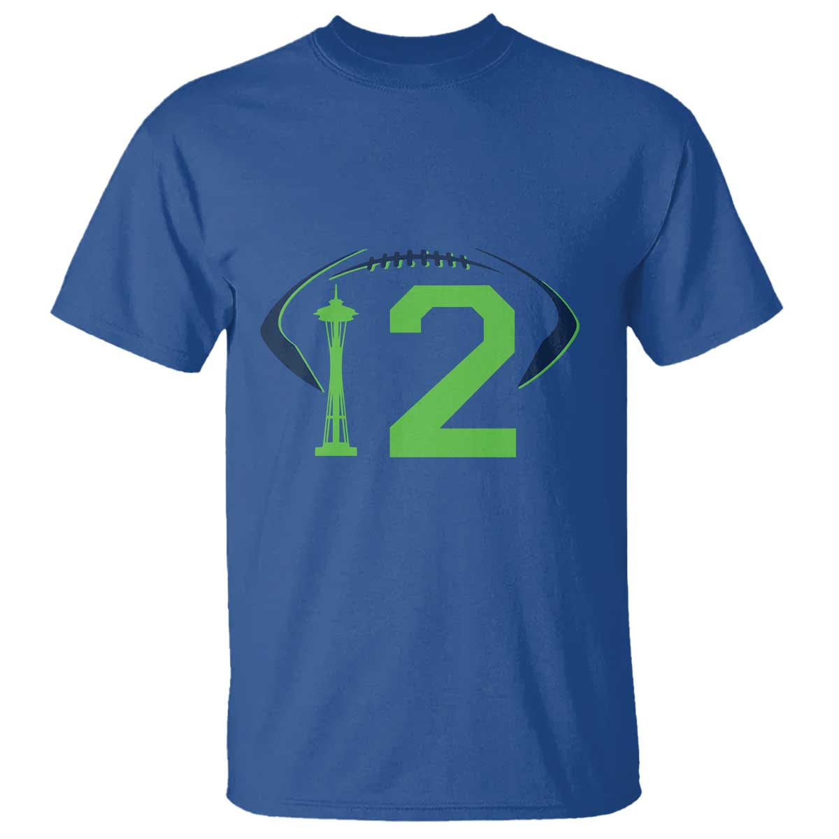 Space Needle Emerald City Number 12 T Shirt Sports Fan Pride
