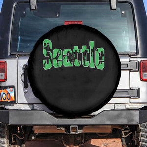 Seattle Sports Player Silhouette Spare Tire Cover Gift For Football Lovers