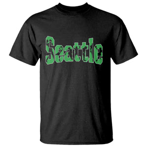 Seattle Sports Player Silhouette T Shirt Gift For Football Lovers