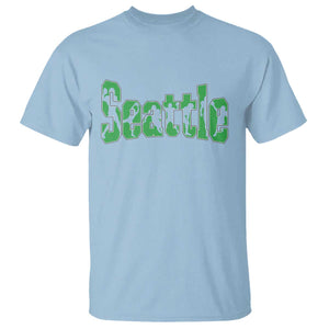 Seattle Sports Player Silhouette T Shirt Gift For Football Lovers
