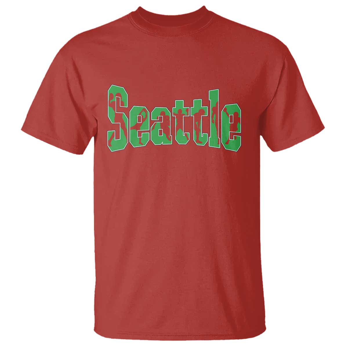 Seattle Sports Player Silhouette T Shirt Gift For Football Lovers
