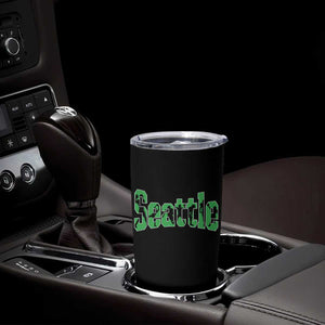 Seattle Sports Player Silhouette Tumbler Cup Gift For Football Lovers
