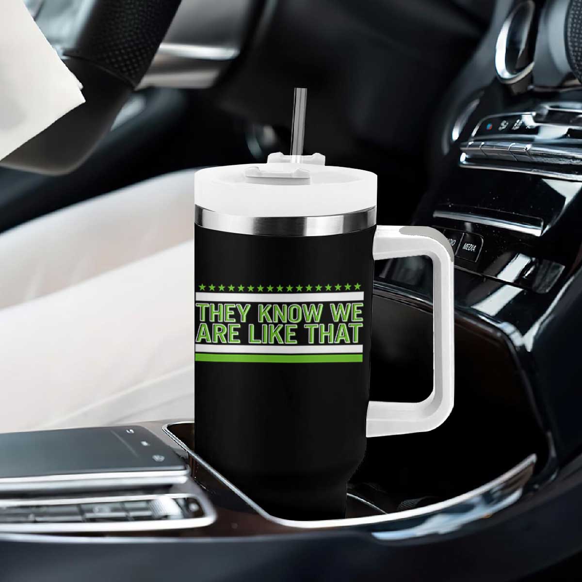 They Know We Are Like That Tumbler With Handle Game Day Sports Fan