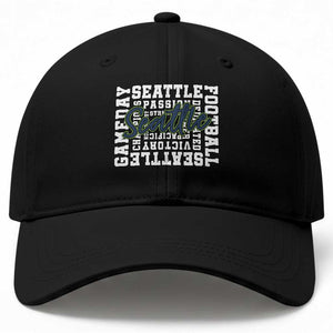Seattle Emerald City Pride Baseball Cap Football Fan Game Day Gift