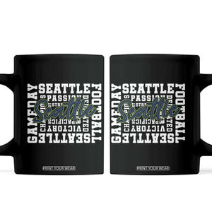 Seattle Emerald City Pride Coffee Mug Football Fan Game Day Gift