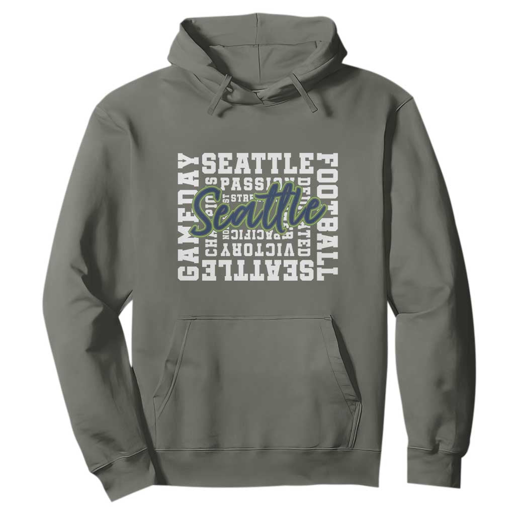 Seattle Emerald City Pride Hoodie Football Fan Game Day Gift