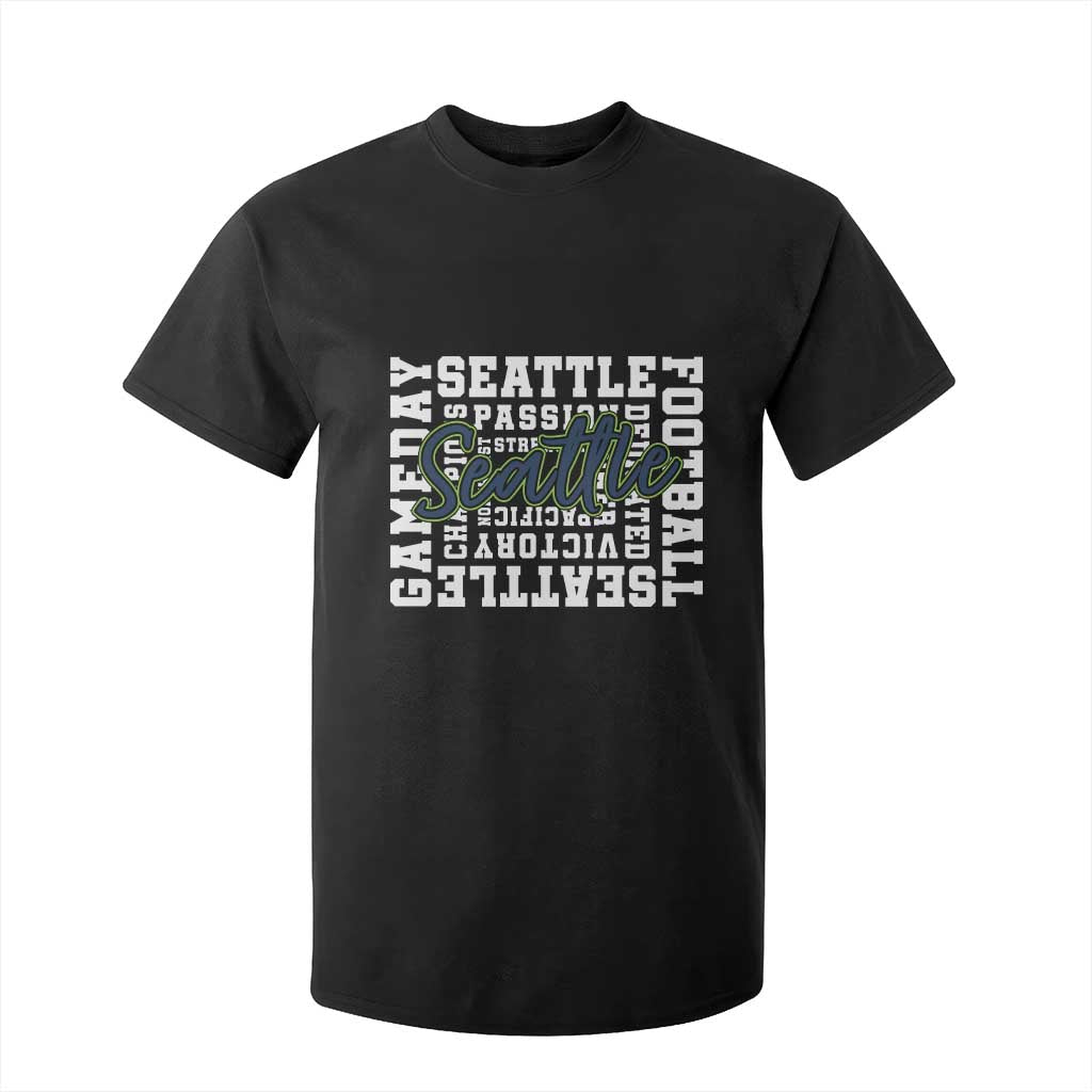 Seattle Emerald City Pride T Shirt For Kid Football Fan Game Day Gift