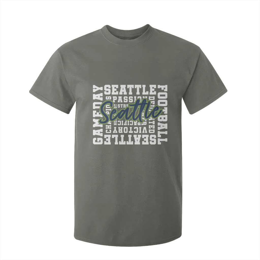 Seattle Emerald City Pride T Shirt For Kid Football Fan Game Day Gift