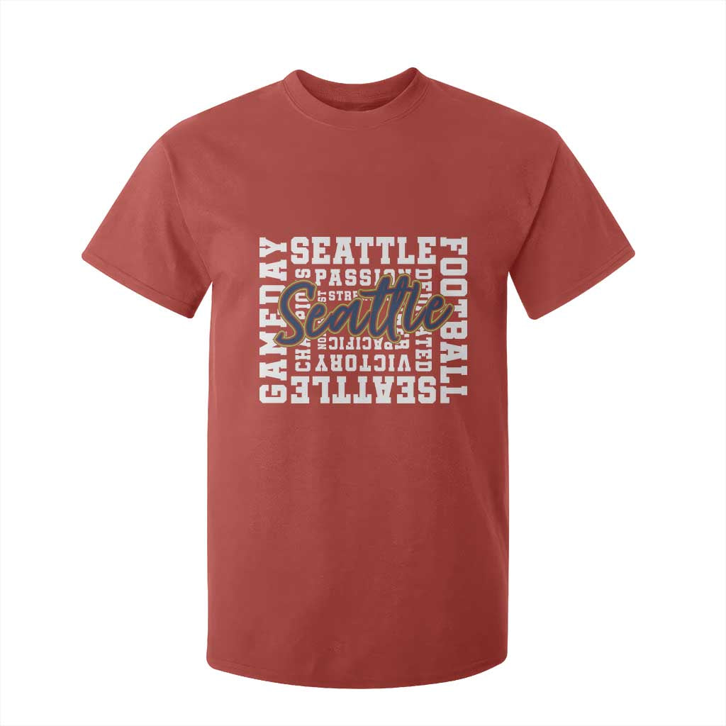 Seattle Emerald City Pride T Shirt For Kid Football Fan Game Day Gift