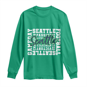 Seattle Emerald City Pride Long Sleeve Shirt Football Fan Game Day Gift