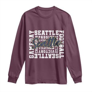 Seattle Emerald City Pride Long Sleeve Shirt Football Fan Game Day Gift
