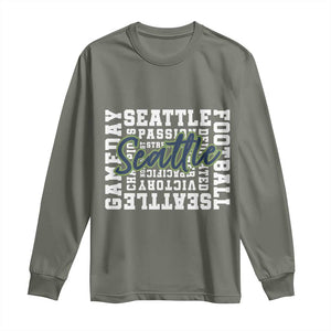 Seattle Emerald City Pride Long Sleeve Shirt Football Fan Game Day Gift
