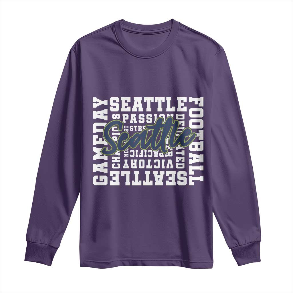 Seattle Emerald City Pride Long Sleeve Shirt Football Fan Game Day Gift