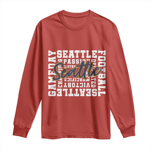 Seattle Emerald City Pride Long Sleeve Shirt Football Fan Game Day Gift