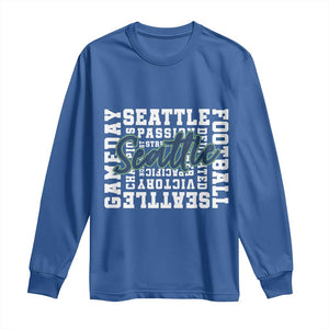 Seattle Emerald City Pride Long Sleeve Shirt Football Fan Game Day Gift