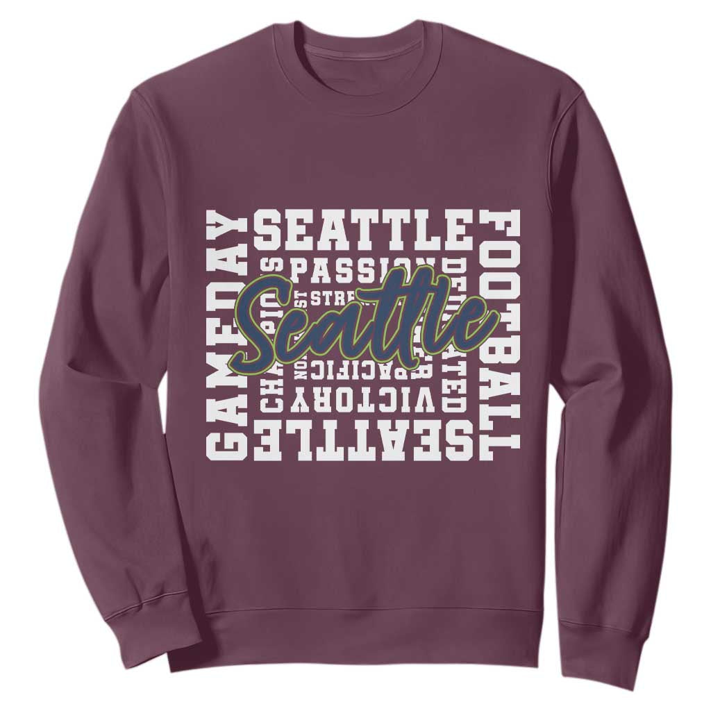 Seattle Emerald City Pride Sweatshirt Football Fan Game Day Gift