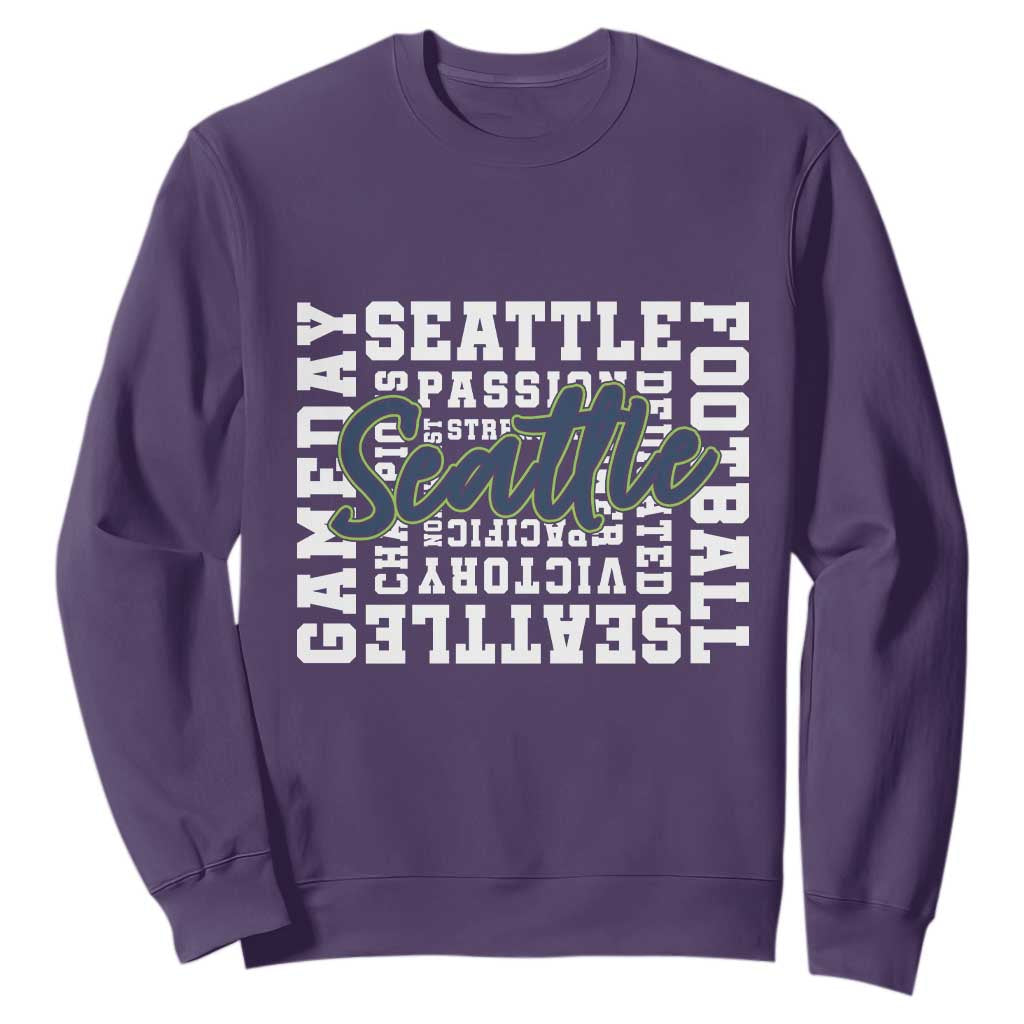 Seattle Emerald City Pride Sweatshirt Football Fan Game Day Gift