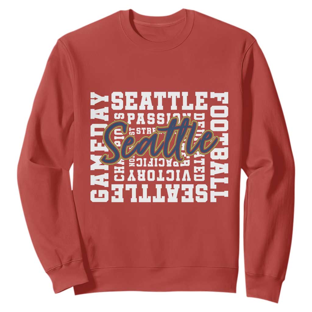 Seattle Emerald City Pride Sweatshirt Football Fan Game Day Gift