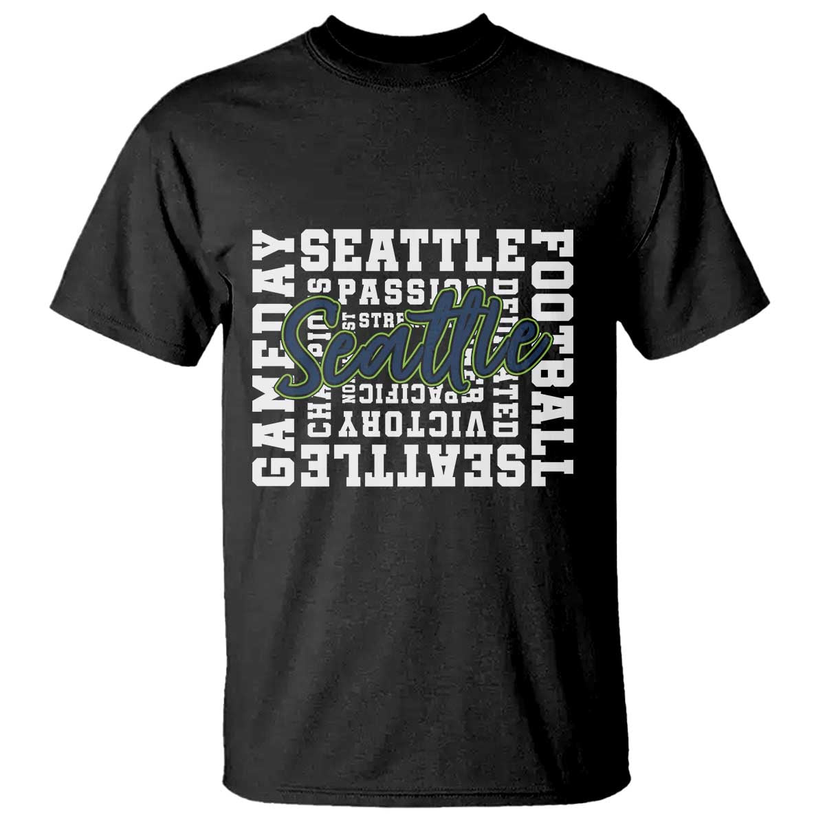 Seattle Emerald City Pride T Shirt Football Fan Game Day Gift