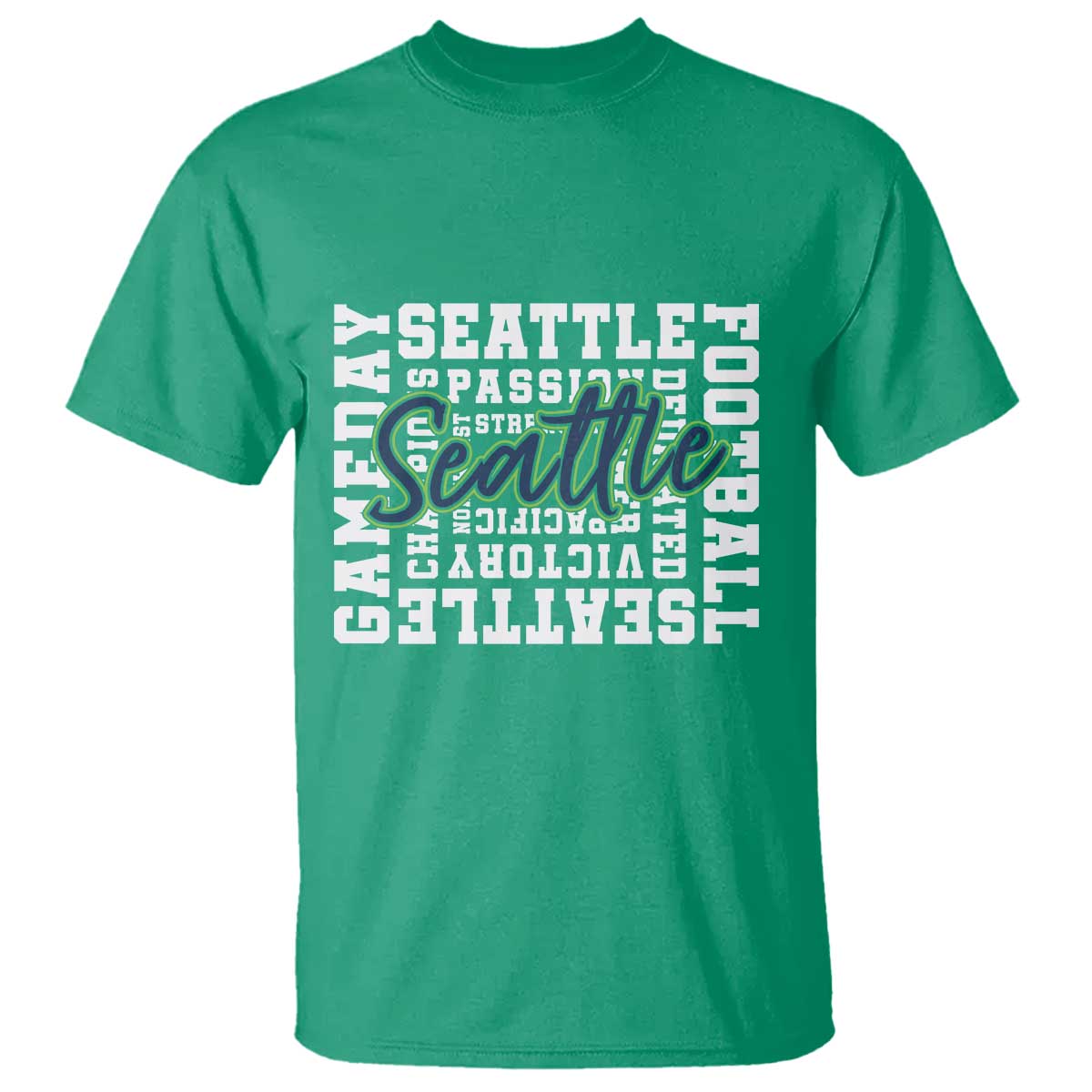 Seattle Emerald City Pride T Shirt Football Fan Game Day Gift