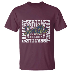 Seattle Emerald City Pride T Shirt Football Fan Game Day Gift